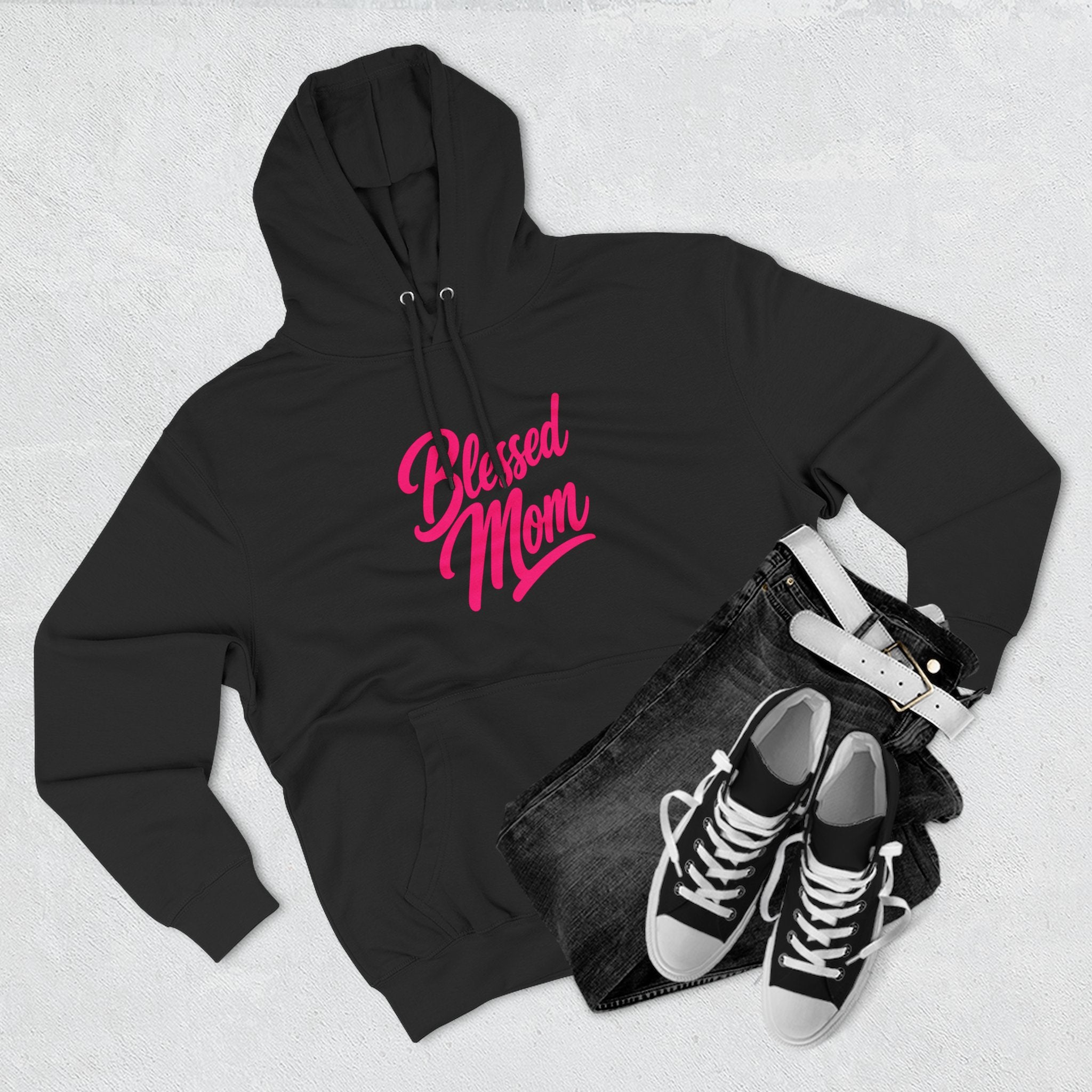 Blessed Mom Berry Hoodie