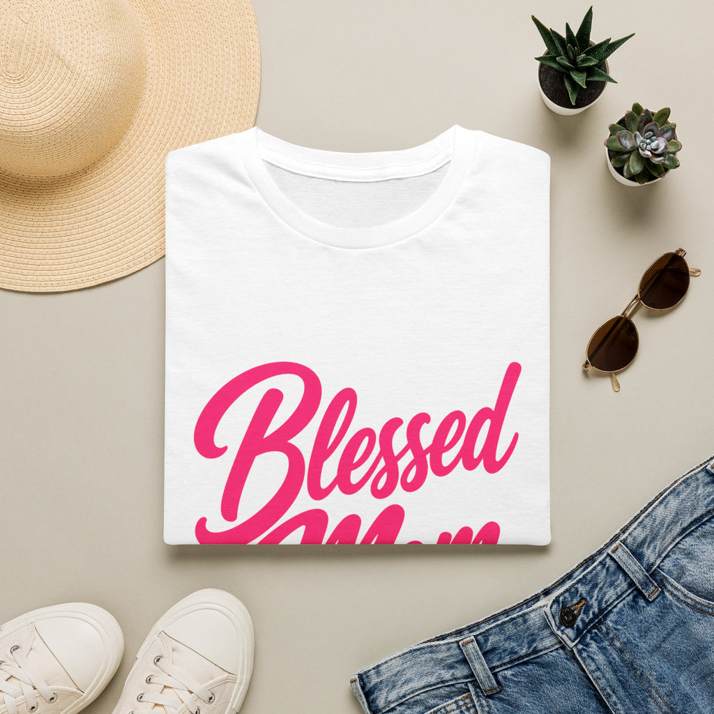 Blessed Mom Berry Tee